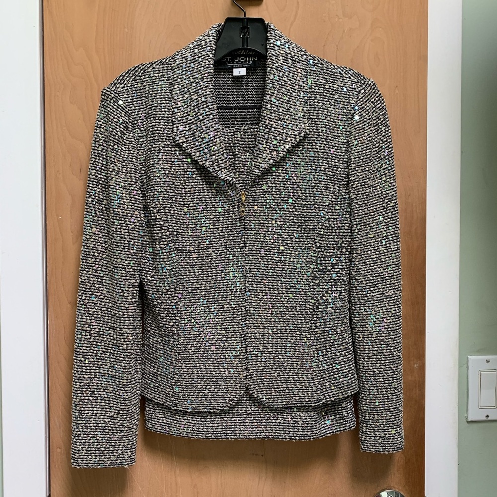 St. John Evening skirt suit size 0